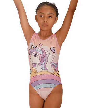 Leotardo de Gimnasia Unicornio M001